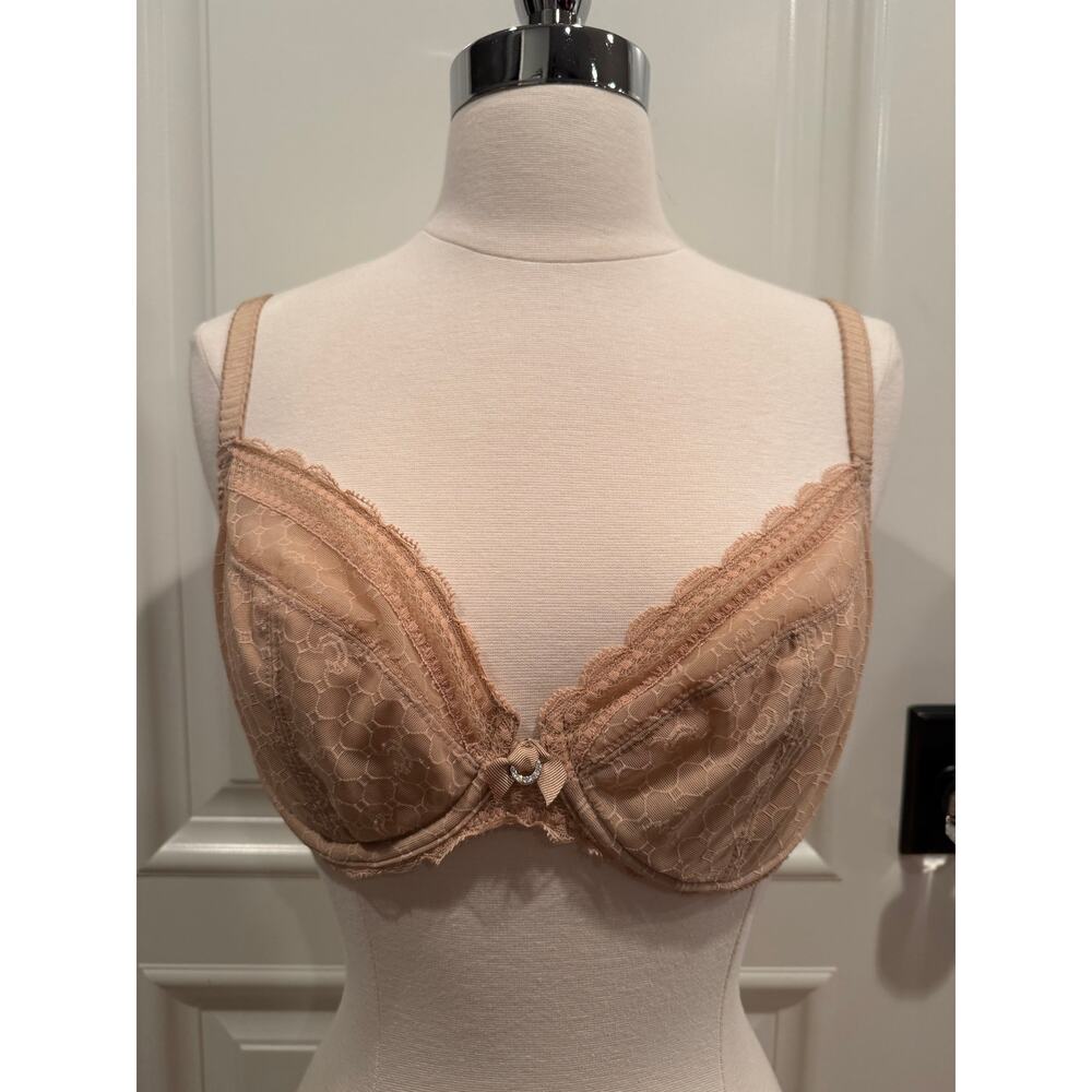 Chantelle C Chic Sexy Plunge Bra Underwire Unlined 36D No Tags 3641